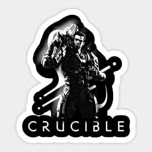 Crucible Game Captain Mendoza Sticker